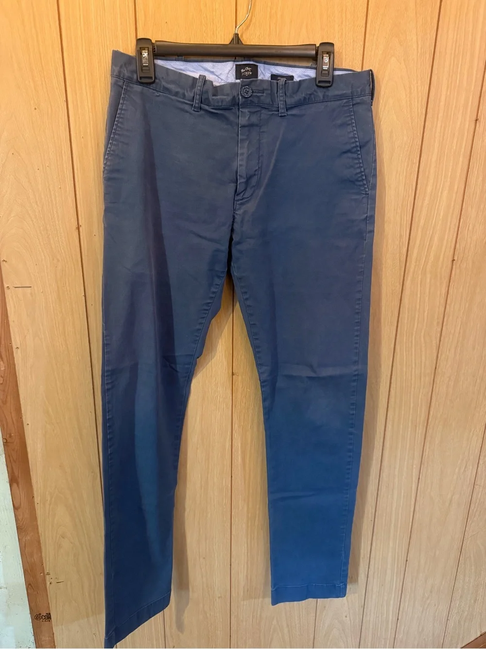 J. Crew Navy Blue Slim Chinos